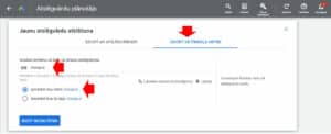 Google Keyword Planner Izmantot visu vietni